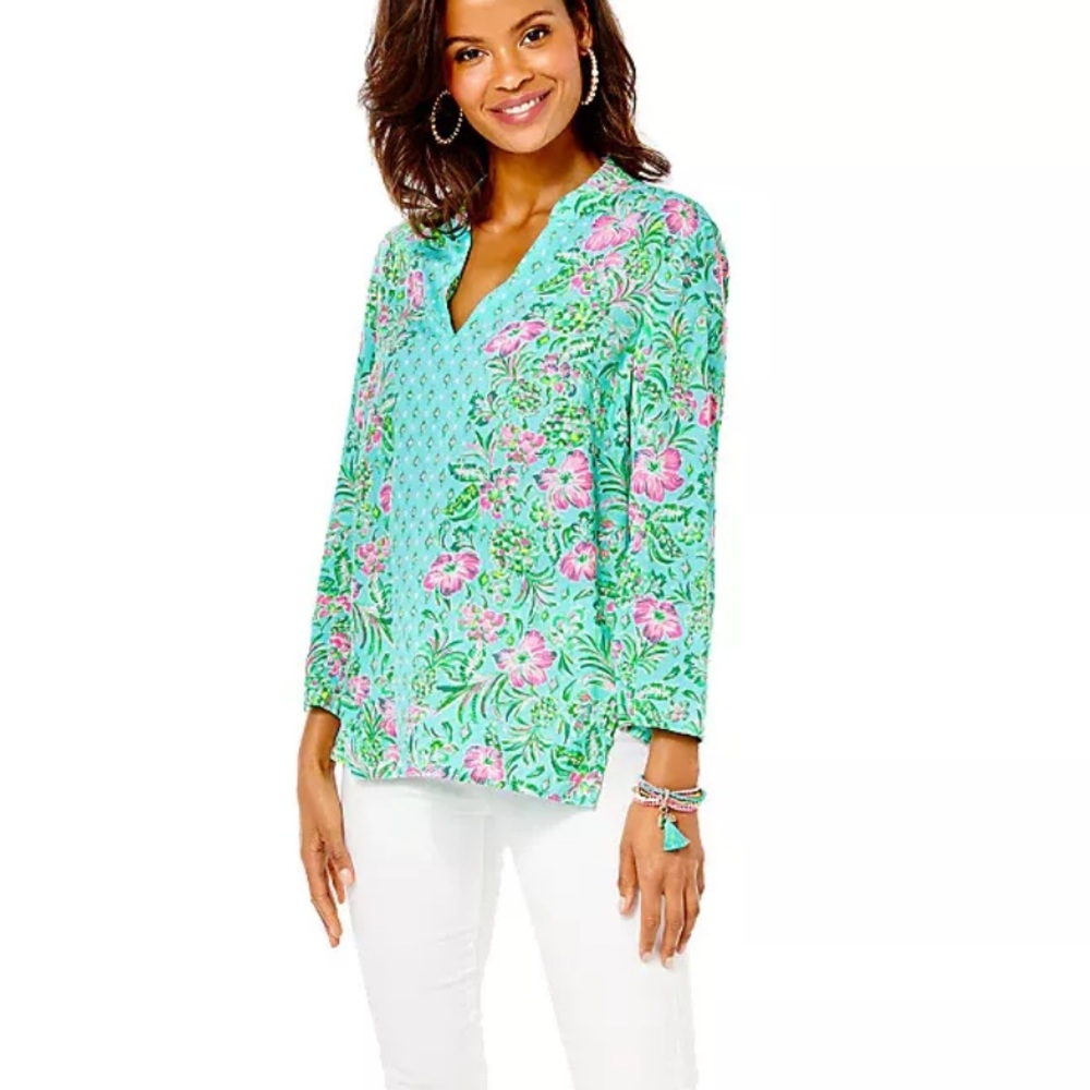 🆕 Lilly Pulitzer Luna Bay Tunic